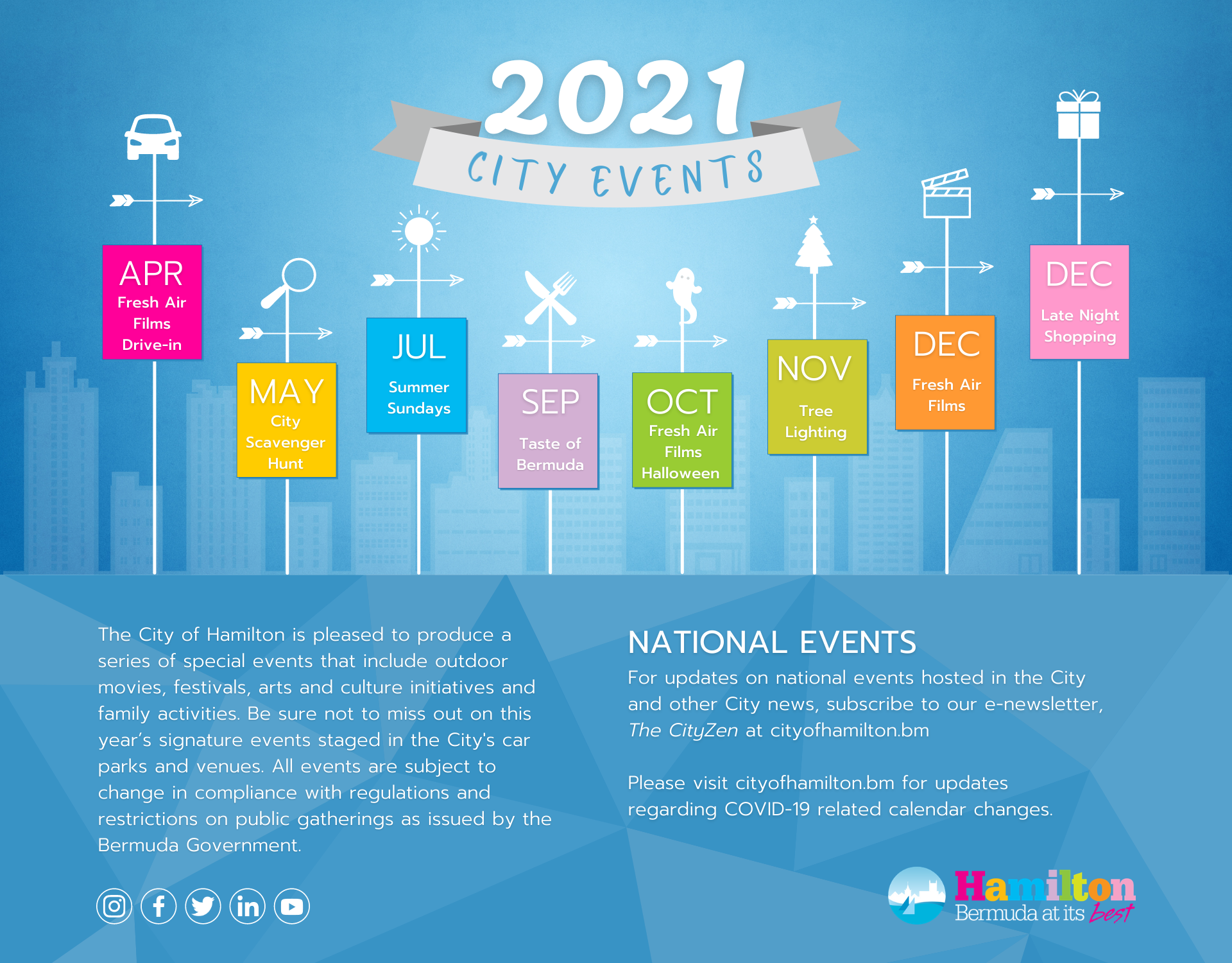2021 Events Calendar 